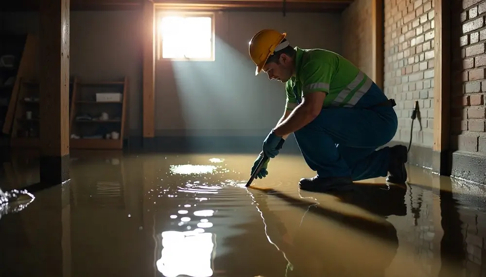Professional water damage restoration services in Arp, TX